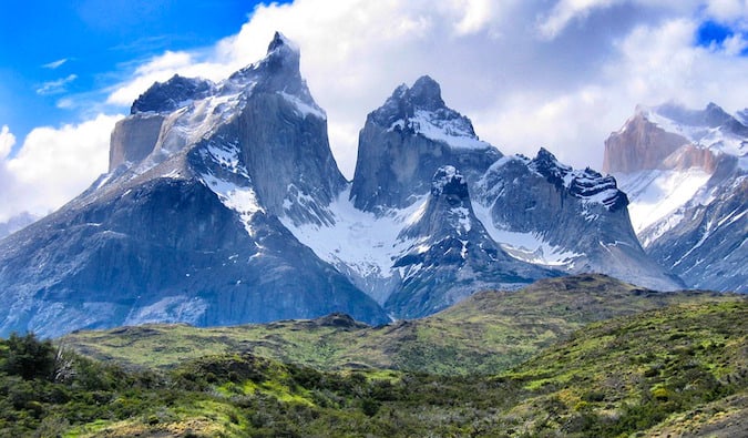 Granite peaks in Patagonia, South America